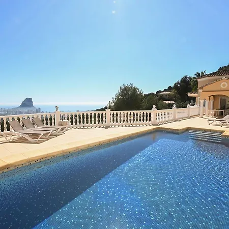 ヴィラ Luxury Sea View Oltamar - Single Level - Private Pool - Full Privacy カルプ