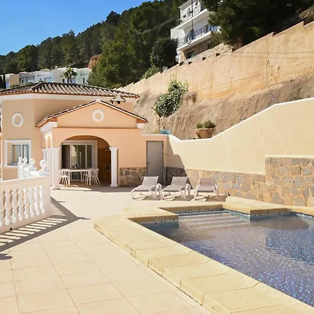 ヴィラ Luxury Sea View Oltamar - Single Level - Private Pool - Full Privacy カルプ